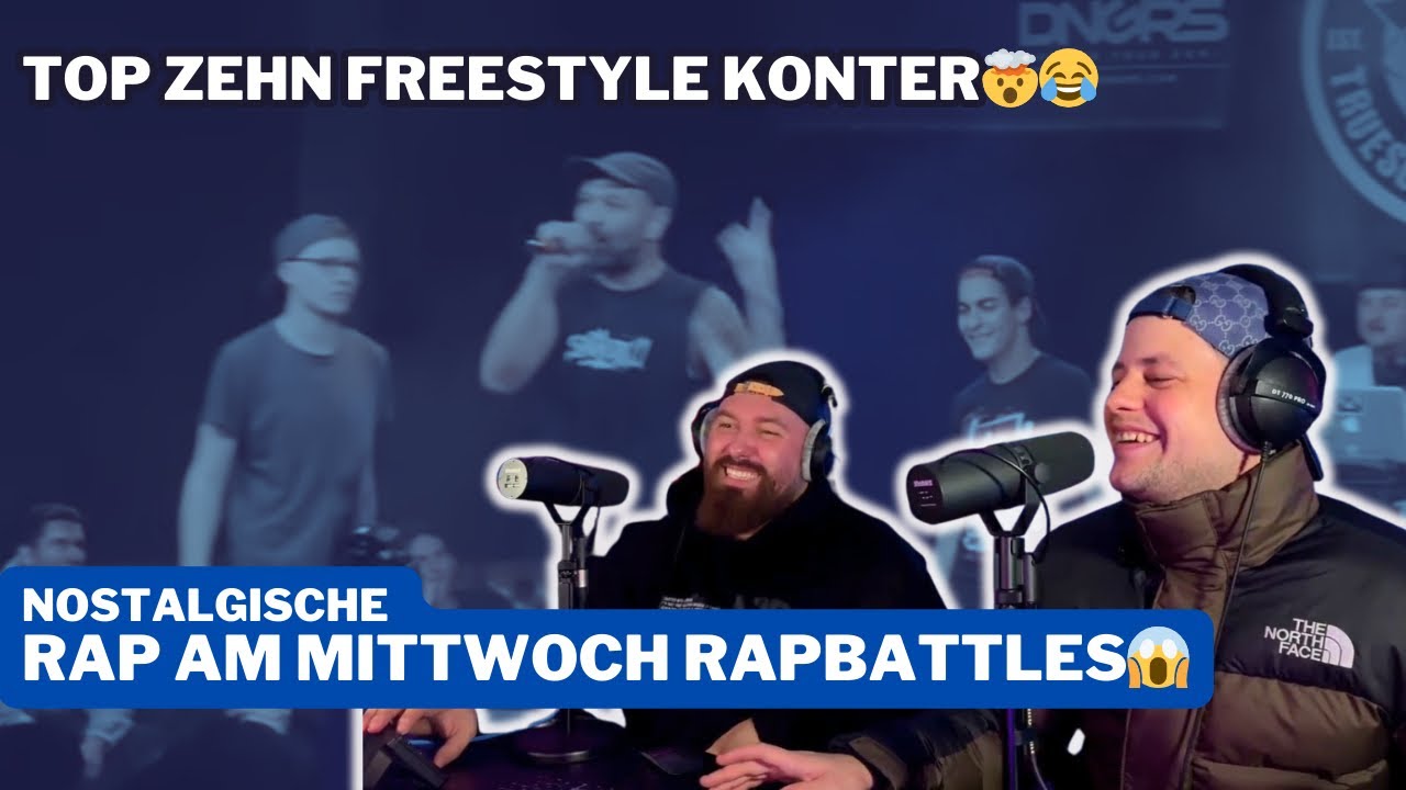 Top 10 Konter😱🧐 Rap am Mittwoch / REACTION