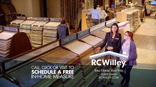 Free In-Home Flooring Measure at RC Willey