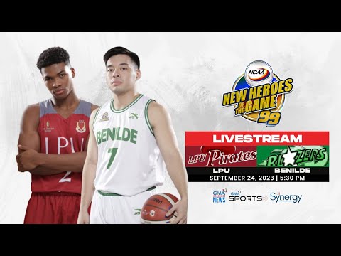 poster for NCAA Season 99 | LPU vs BENILDE (Men&#39;s Basketball) | LIVESTREAM