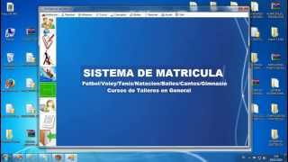 MATRICULA EN VISUAL STUDIO Y SQLSERVER