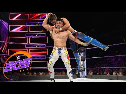 Noam Dar vs. TJP: WWE 205 Live, July 17, 2018