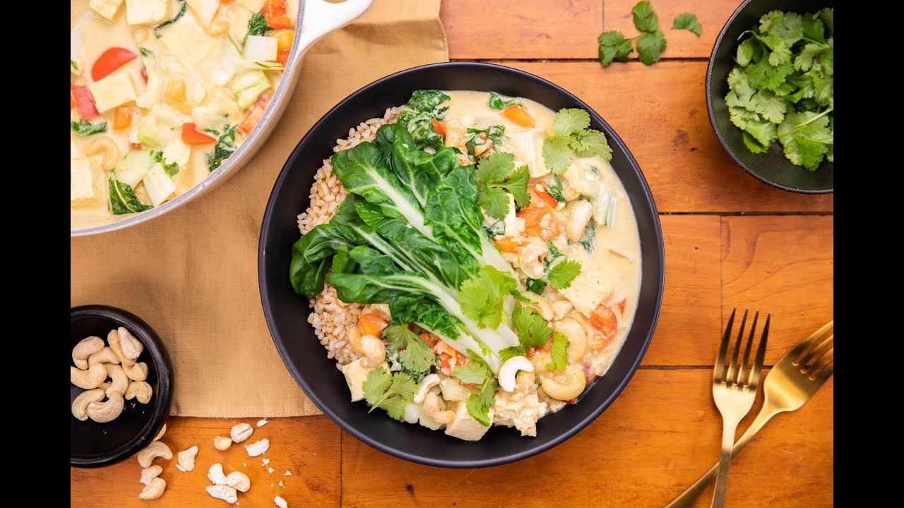 Tofu Coconut Curry YouTube