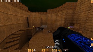 QUAKE 2 | QUAKECON 2017 | David vs RiX - 2nd map q2dm1 (The Edge)