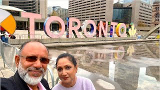 টরেন্টো, কানাডার বিখ্যাত CN Tower & Downtown Walking Tour. Toronto Vlog #2