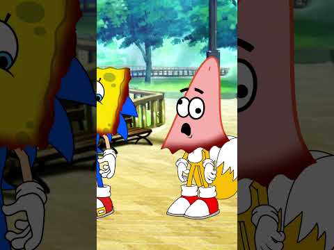 Sonic the Hedgehog Takes Over Spongebob Show PG-13