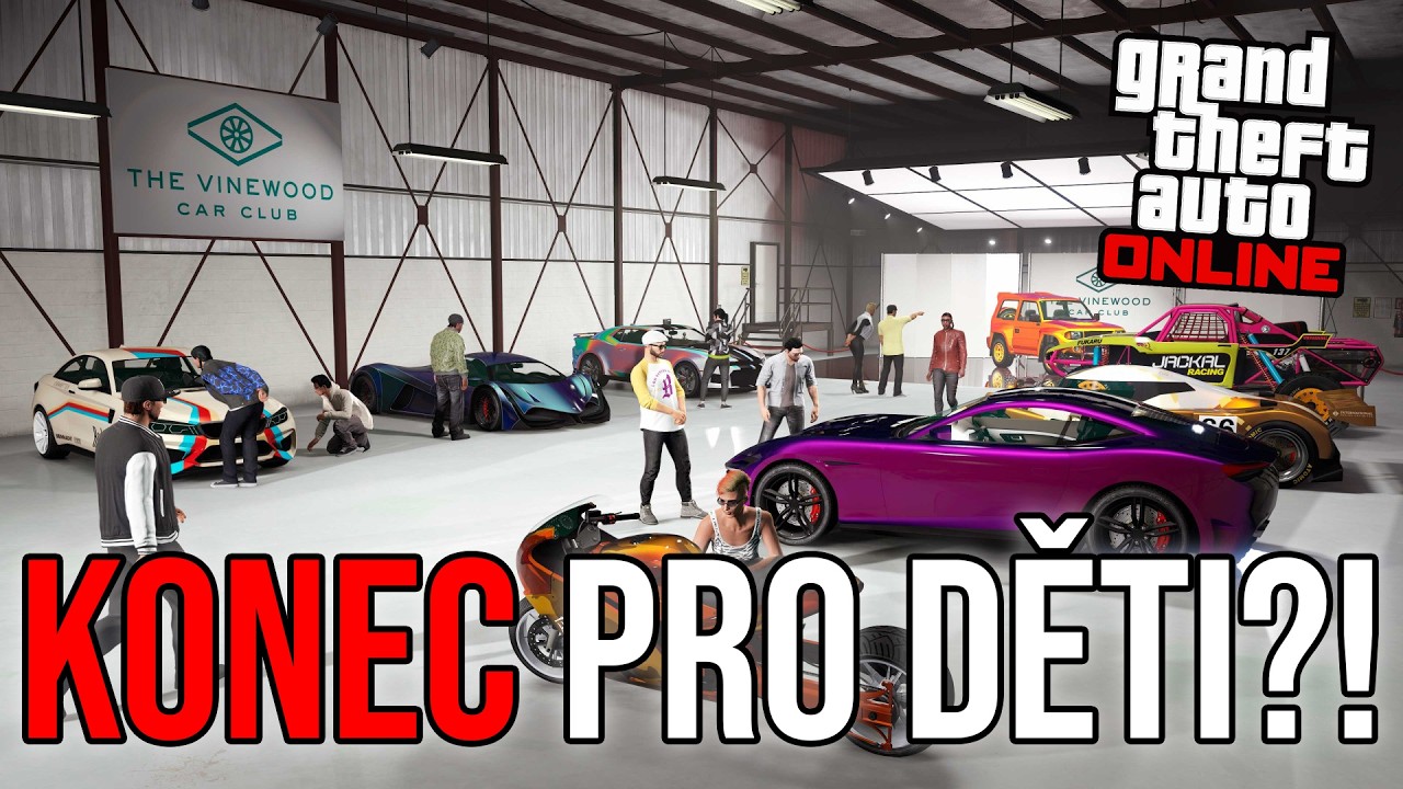 KONEC GTA ONLINE PRO DĚTI?!