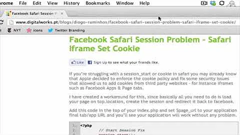 How to Make iFrames Work in Safari