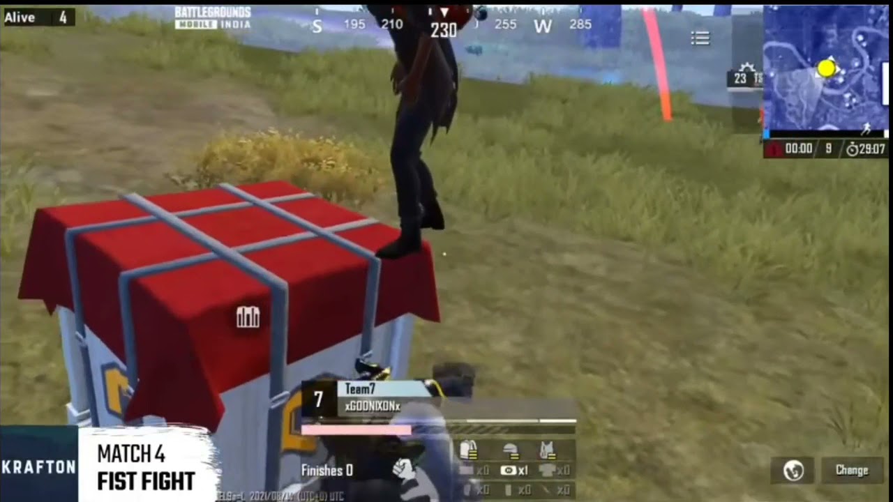 ShreeMan legend wind the FIST FIGHT match | 15th August BGMI