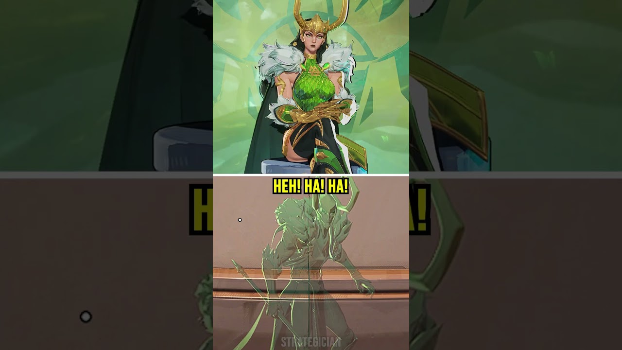 Lady Loki vs Loki Deception Voicelines Comparison in Marvel Rivals