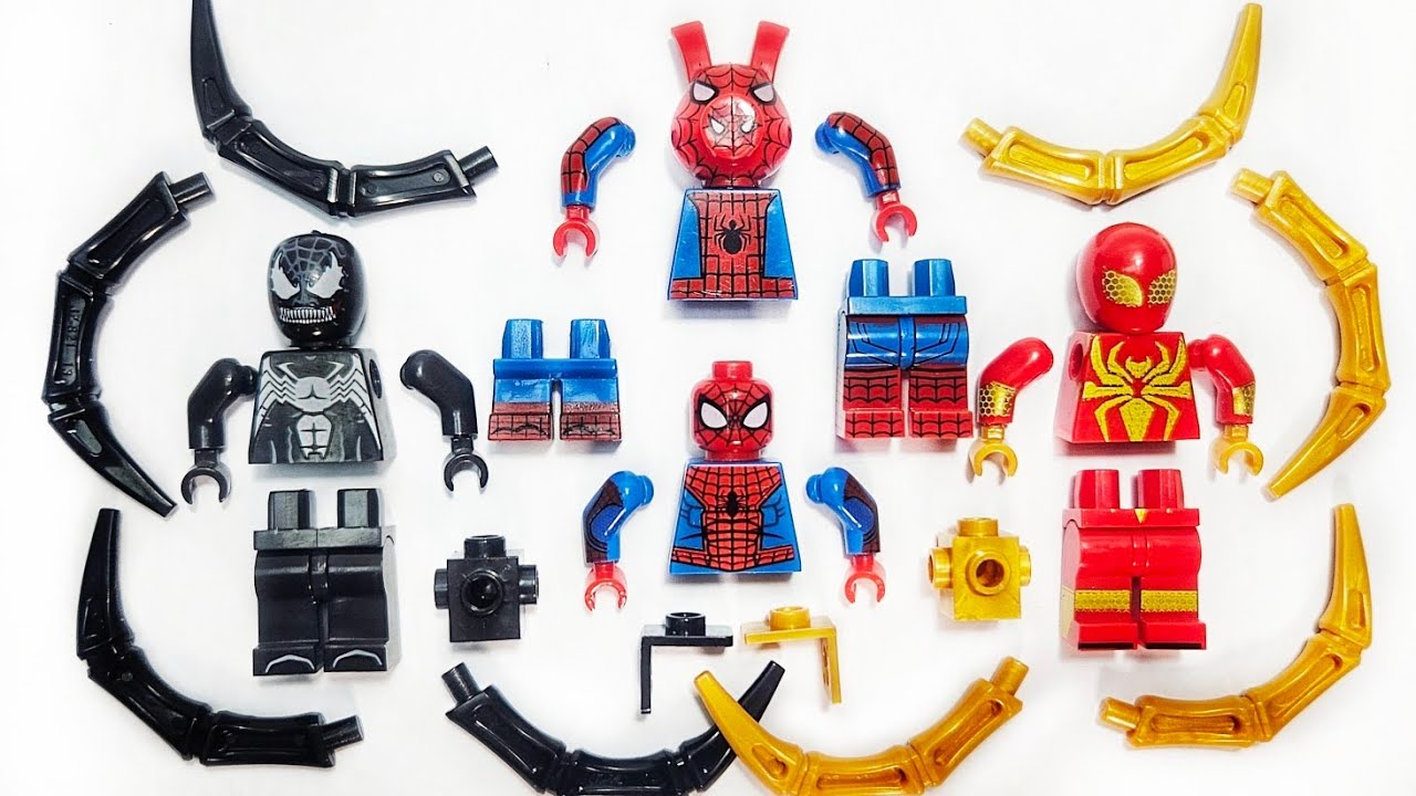 Lego Marvel Spider-Man | Venom | Spider Ham | Iron Spider