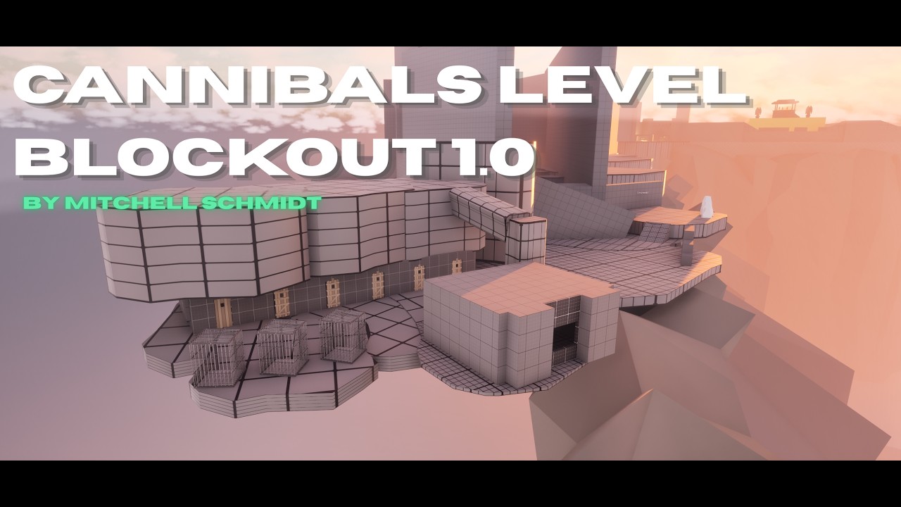 Beginner Game Level Block out - YouTube