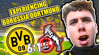 CRAZIEST ATMOSPHERE IN FOOTBALL! EXPERIENCING BORUSSIA DORTMUND