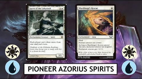 MTG Pioneer Azorius Spirits - Simply Labyrinth A Treasure Cruise And Cackle Like A Villain