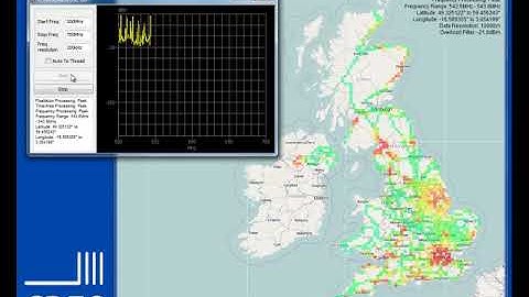 Collecting RF data via drive testing