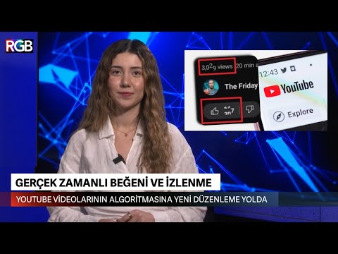 DMVÇ Haber Bülteni / YouTubeda Geçek Zamanlı İzlenme Ve Beğeni