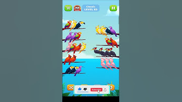 Bird Sort Puzzle l Classic Level 83 l Bird Sort Color Puzzle l Bird Sort Puzzle Challenge - Birds