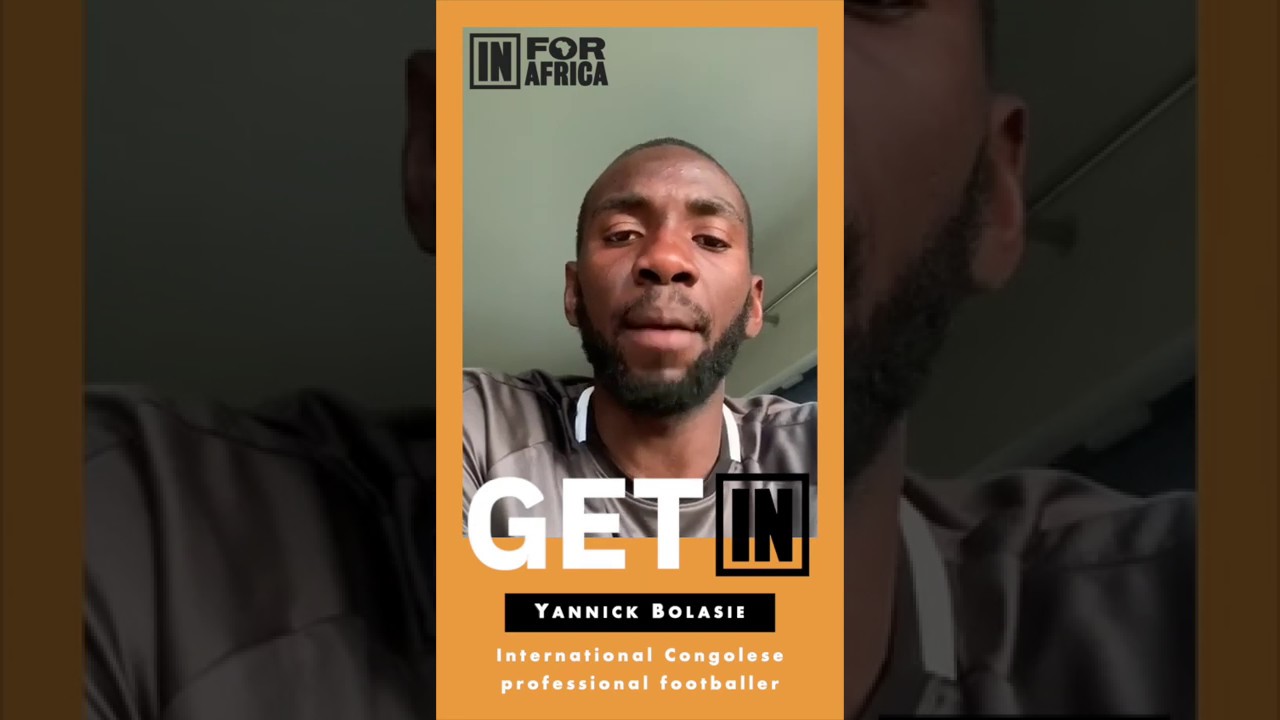 YANNICK BOLASIE - International congolese footballer has a message for you ! 