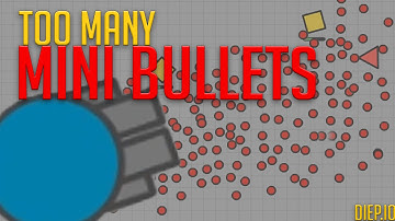 The GUNNER - NEW Machine Gun Class in Diep.io - Diepio Max lvl Gunner Gameplay