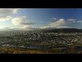 Time lapse de día desde Cerro Conun Hueno, Padre las Casas, Vista a Temuco