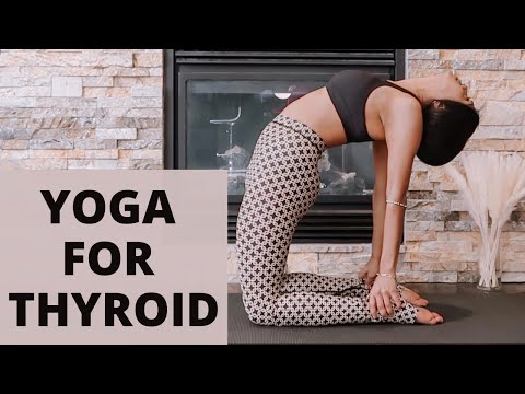 Yoga for THYROID | Yoga Flow to regulate thyroid hormone | Control thyroid at Home