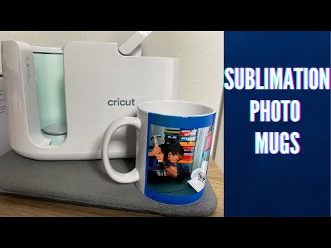 💖How to use Sublimation on Photo Mugs with Cricut Mug Press