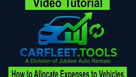 How to Allocate Expenses to Individual Vehicles