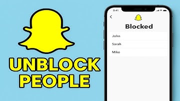 How To Unblock People on Snapchat (2025)