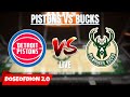 Detroit Pistons Vs Milwaukee Bucks Score/Play By Play