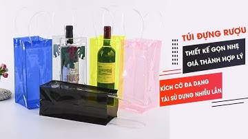 Túi đựng rượu trong màu