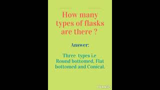 How many types of flasks are there?