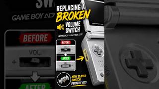 Replacing a broken Game Boy Advance SP Volume Switch @JayBoyModz @RetroSix