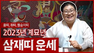2023년 삼재띠(용띠, 쥐띠, 원숭이띠) 운세 / 계묘년 삼재는 어떤 변화가 있을까? [용한점집]