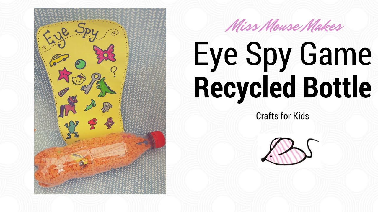 kawaii emoticons How to make an I Spy Game, Recycled Craft for Kids