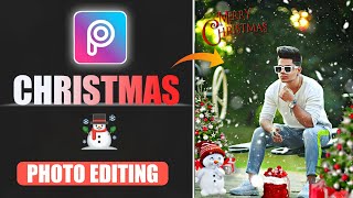 Christmas photo editing in PicsArt merry Christmas editing-lr editing pc Christmas editing picsart. screenshot 4