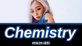 Download Lagu HYOLYN (효린) - Chemistry (Prod. Czaer) Lyrics (Eng/Rom/Han/가사)[SWF2/스우파2] MP3