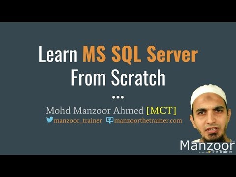 Creating Database Using MS SQL Server (1 of 15)