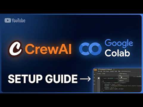 Play video: Build Your Own AI Team: How to Use CrewAI and Gemini in Google Colab