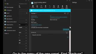 Azure: Enable backups for App Services and Web Apps
