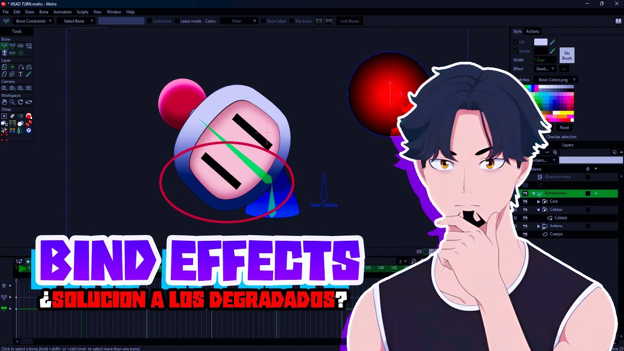 Una solución a medias | SCRIPTS "Bind Effects" MOHO PRO SUB ENGLISH 