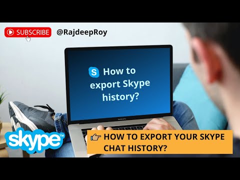 How to export your Skype chat history ?