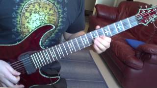Video thumbnail of "Ensiferum - Finnish Medley guitar cover"