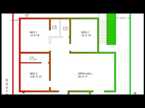 3-bedroom-latest-architectural-house-plan-map-naksha-design