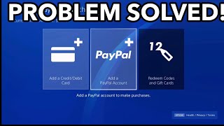 debitor Forskel pelleten Can't make payments from PSN wallet? *SOLVED* - YouTube