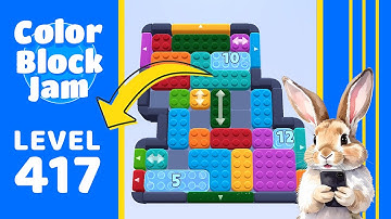 Color Block Jam Level 417 Solution Walkthrough