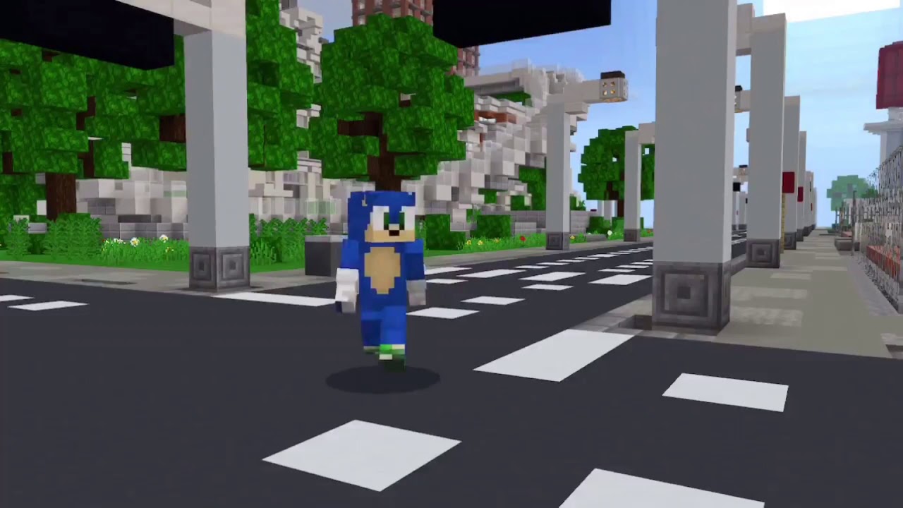 Sonic Recrafted: Sonic is Paused