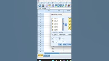 Correlation analysis in spss #spss #shortsfeed #viralvideo #correlation #youtubeshorts