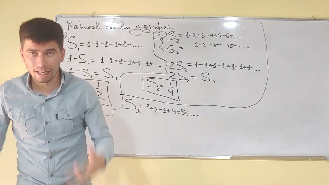 Natural sonlar yig'indisi nimaga teng? Cheksiz emas🙅