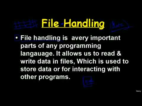 168  File Handling