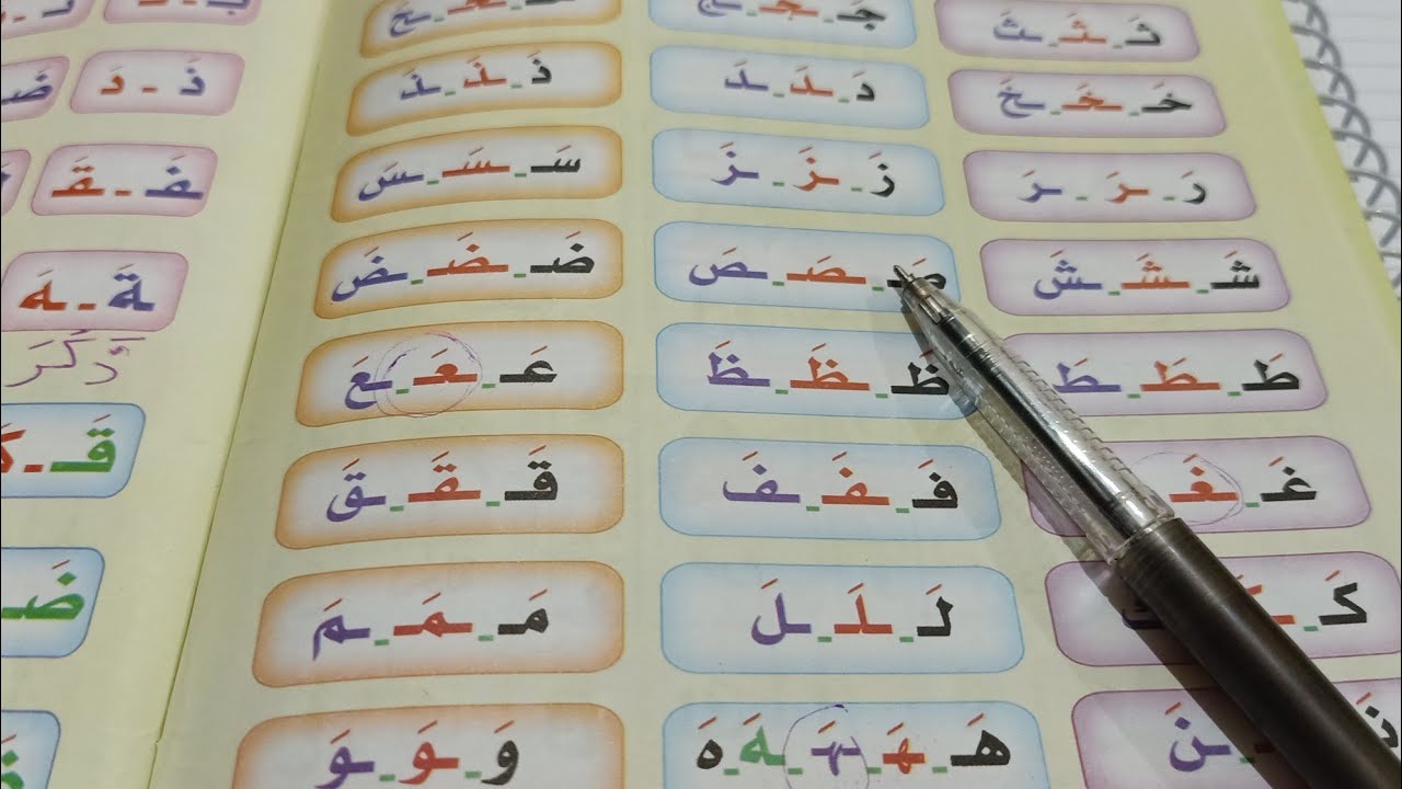 نور البيان سلسلة ما بعد حروف الهجاء شرح الحروف الرافسة وأشكال الحروف اول ووسط وآخر الكلمة Youtube