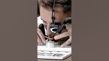 IWC watchmaker, assembles the IWC Big Pilot